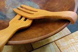 Hanging Hands Salad Serving Forks Tongs