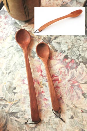 Wood Serving Spoon