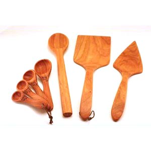 Bakers Wood Utensil Gift Set