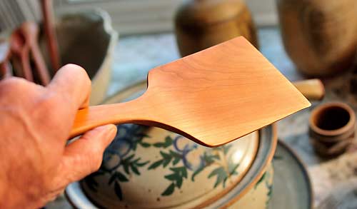 Large Wooden Bakers Spatula
